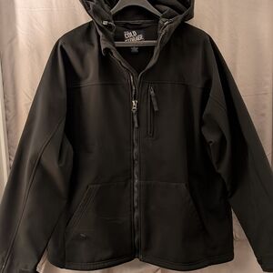 Performance Hooded Softshell Jacket - Black